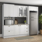Aéreo cocina Americana blanco 2 puertas 80cm