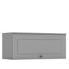 Aéreo cocina Americana gris 1 puerta 80cm