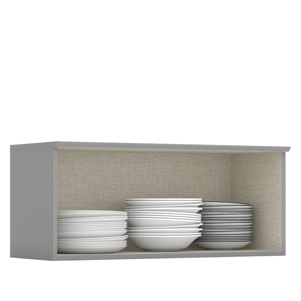 Aéreo cocina Americana gris 1 puerta 80cm