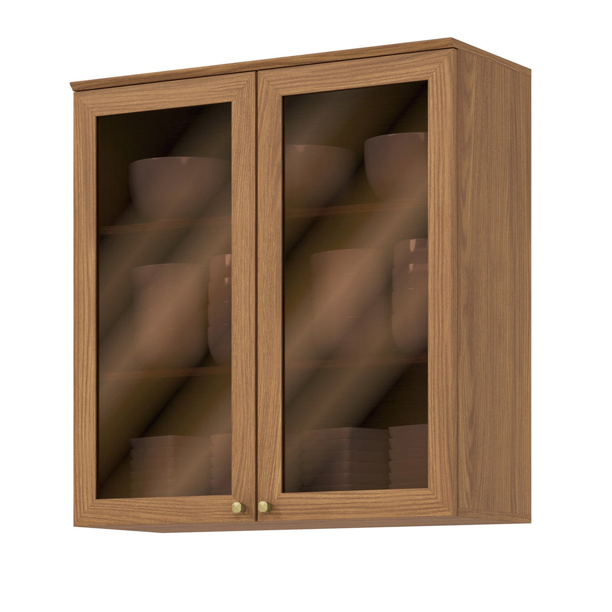 Aéreo cocina Requinte 2 puertas vidrio 80cm