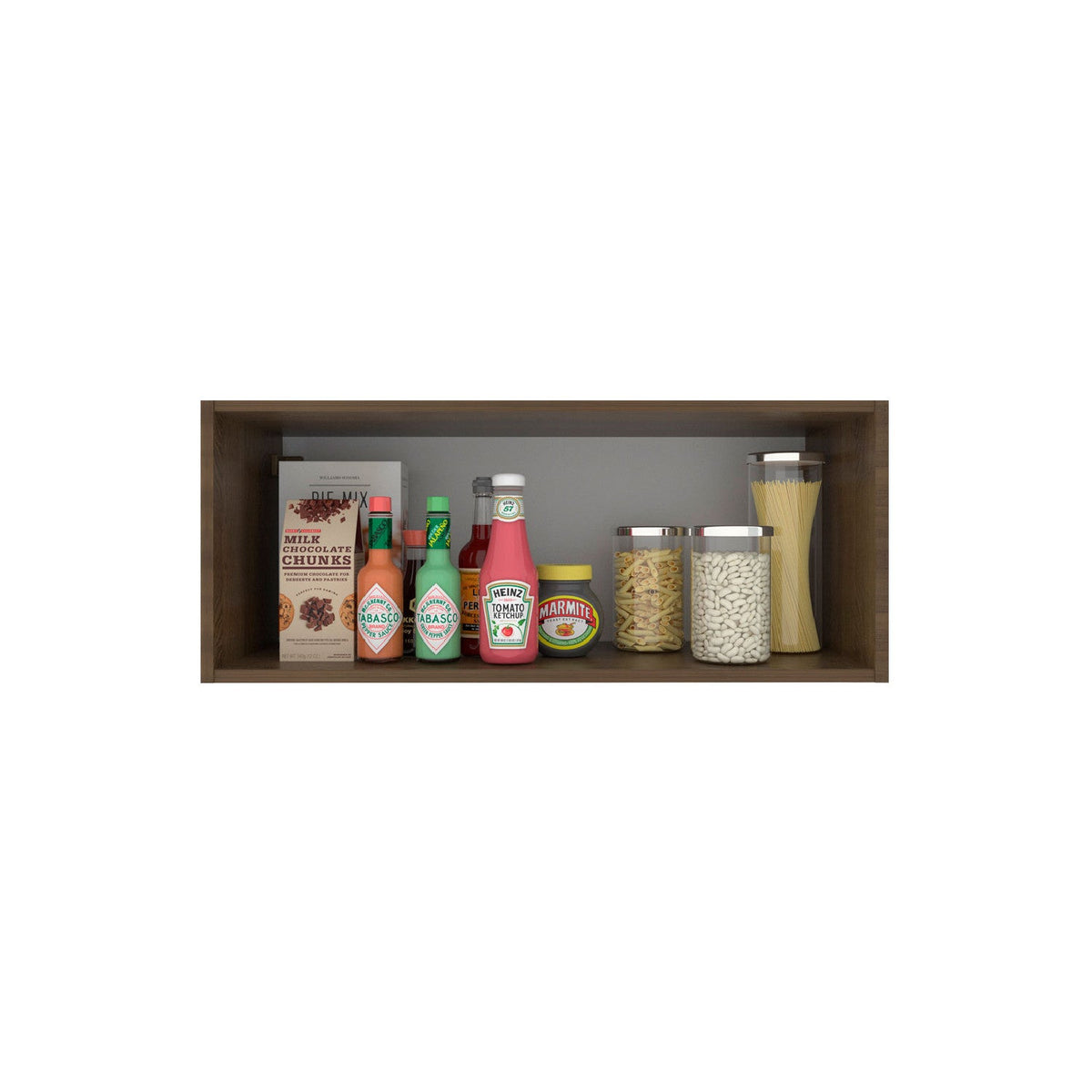 Aéreo cocina Stella blanco 1 puerta 80cm