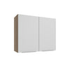 Aéreo cocina Stella blanco 2 puertas 80cm