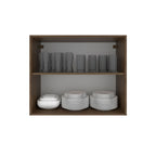 Aéreo cocina Stella blanco 2 puertas 80cm