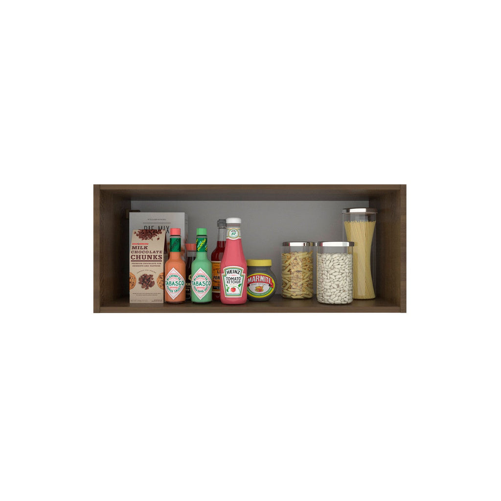 Aéreo cocina Stella café 1 puerta 80cm