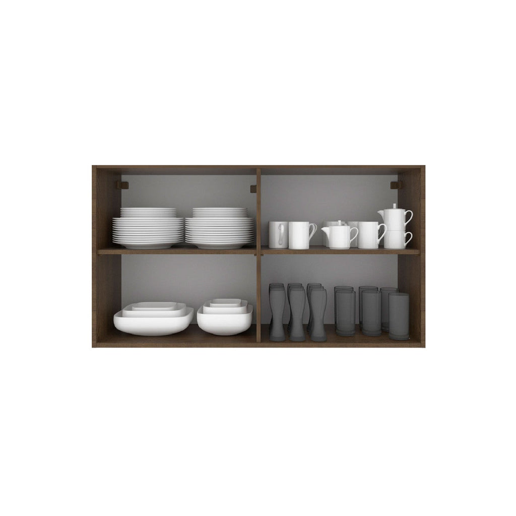 Aéreo cocina Stella café 2 puertas 120cm