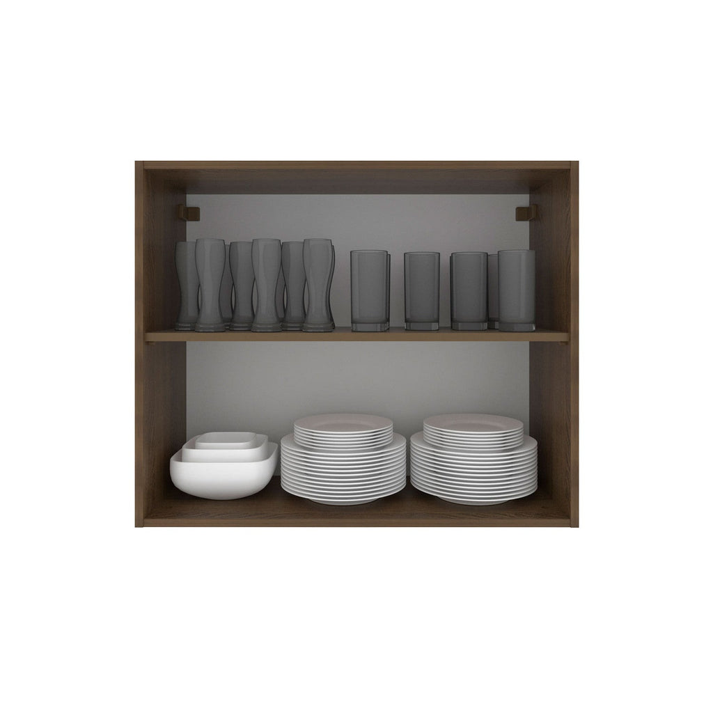 Aéreo cocina Stella café 2 puertas 80cm