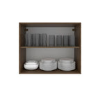 Aéreo cocina Stella café 2 puertas 80cm