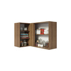 Aéreo esquinero Agata blanco 1 puerta 60cm