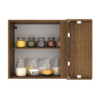 Aéreo esquinero Agata gris 1 puerta 94cm