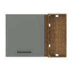 Aéreo esquinero Agata gris 1 puerta 94cm
