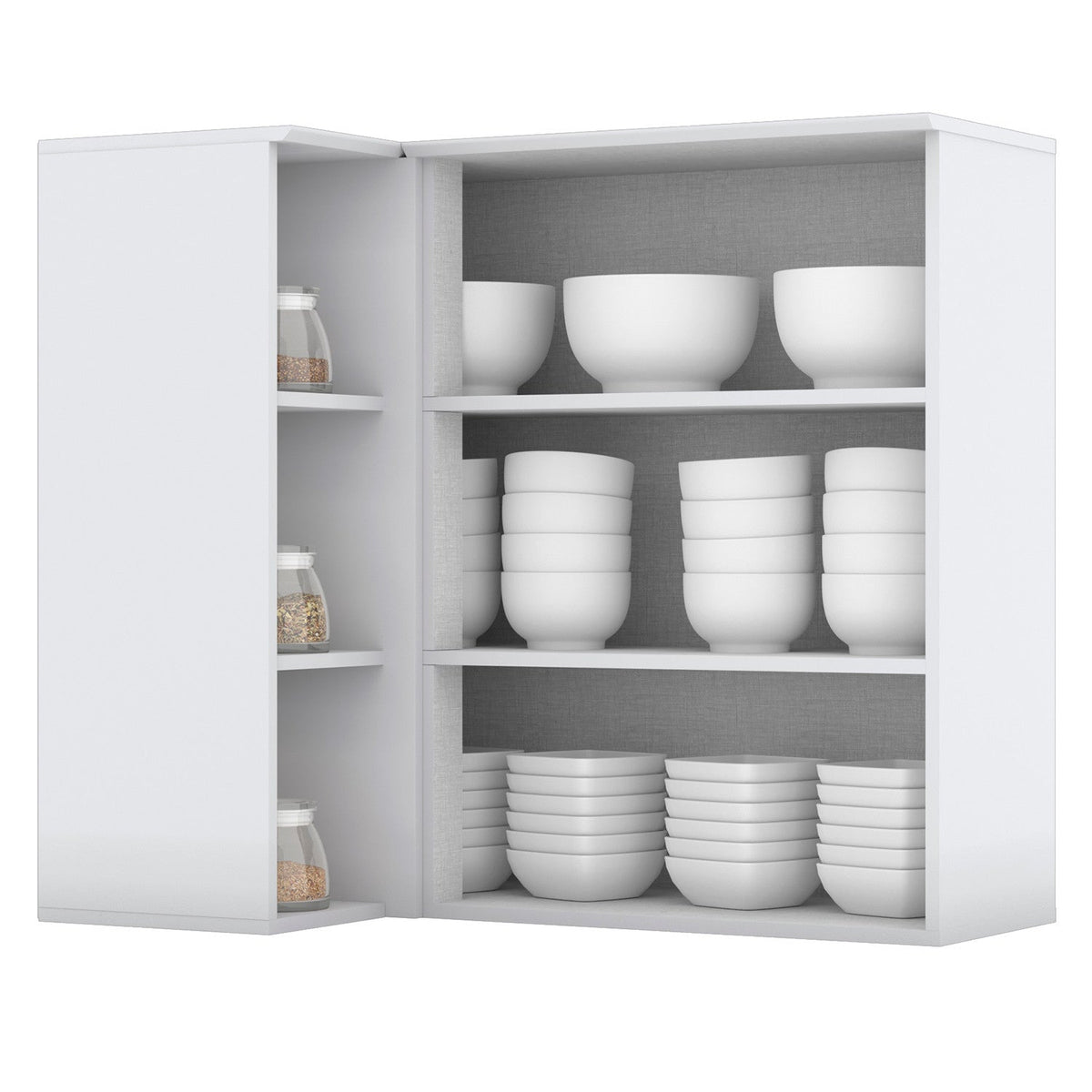 Aéreo esquinero Americana blanco 94cm