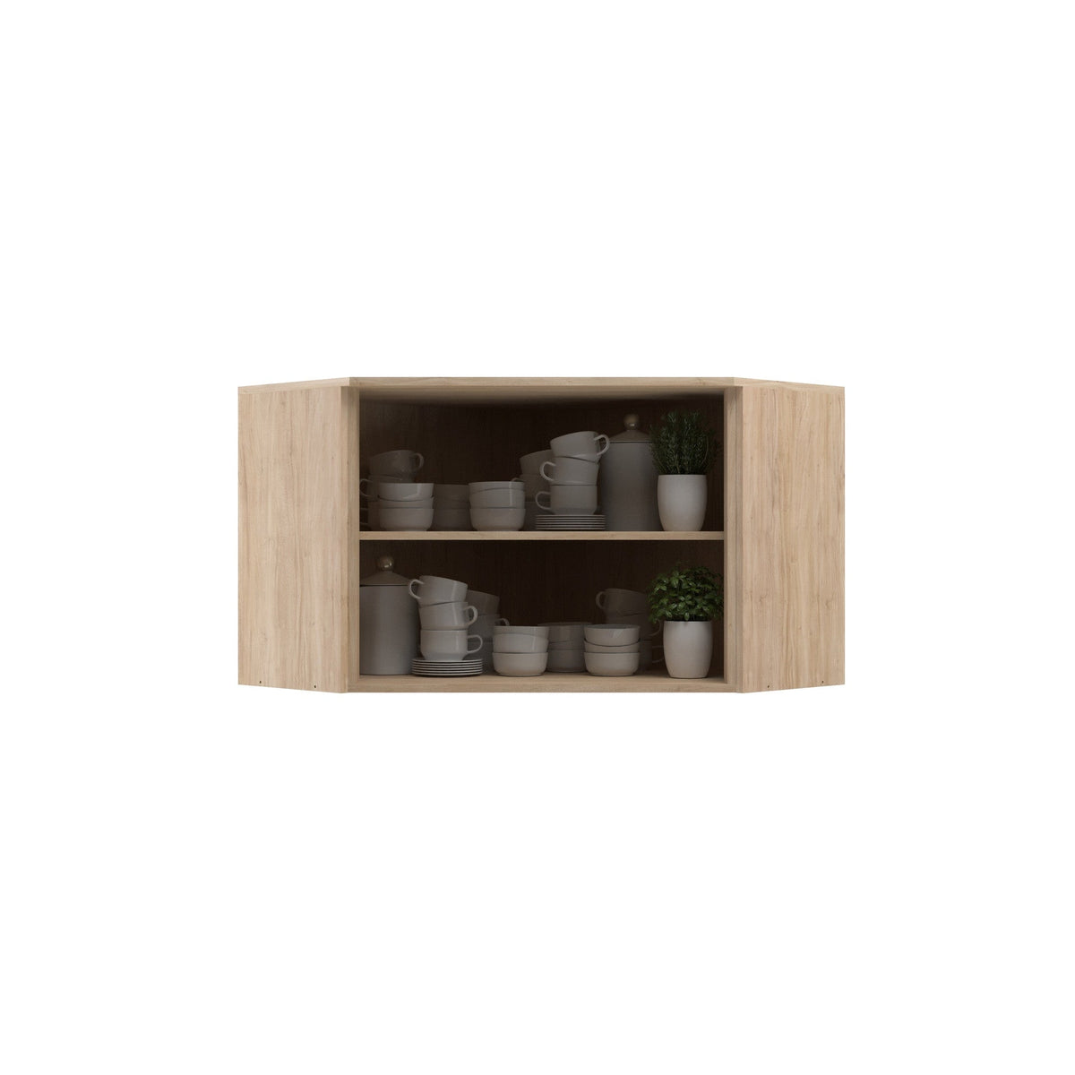 Aéreo esquinero cocina Amalia 80cm