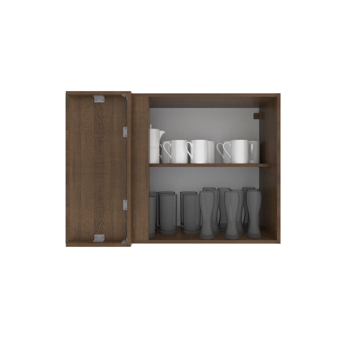 Aéreo esquinero Stella blanco 1 puerta 94cm