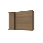 Aéreo esquinero Stella café 1 puerta 94cm