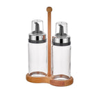 Alcuza vidrio 2 piezas 245cc
