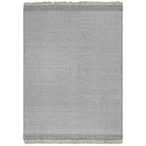 Alfombra 120x180cm Capas marfil/gris