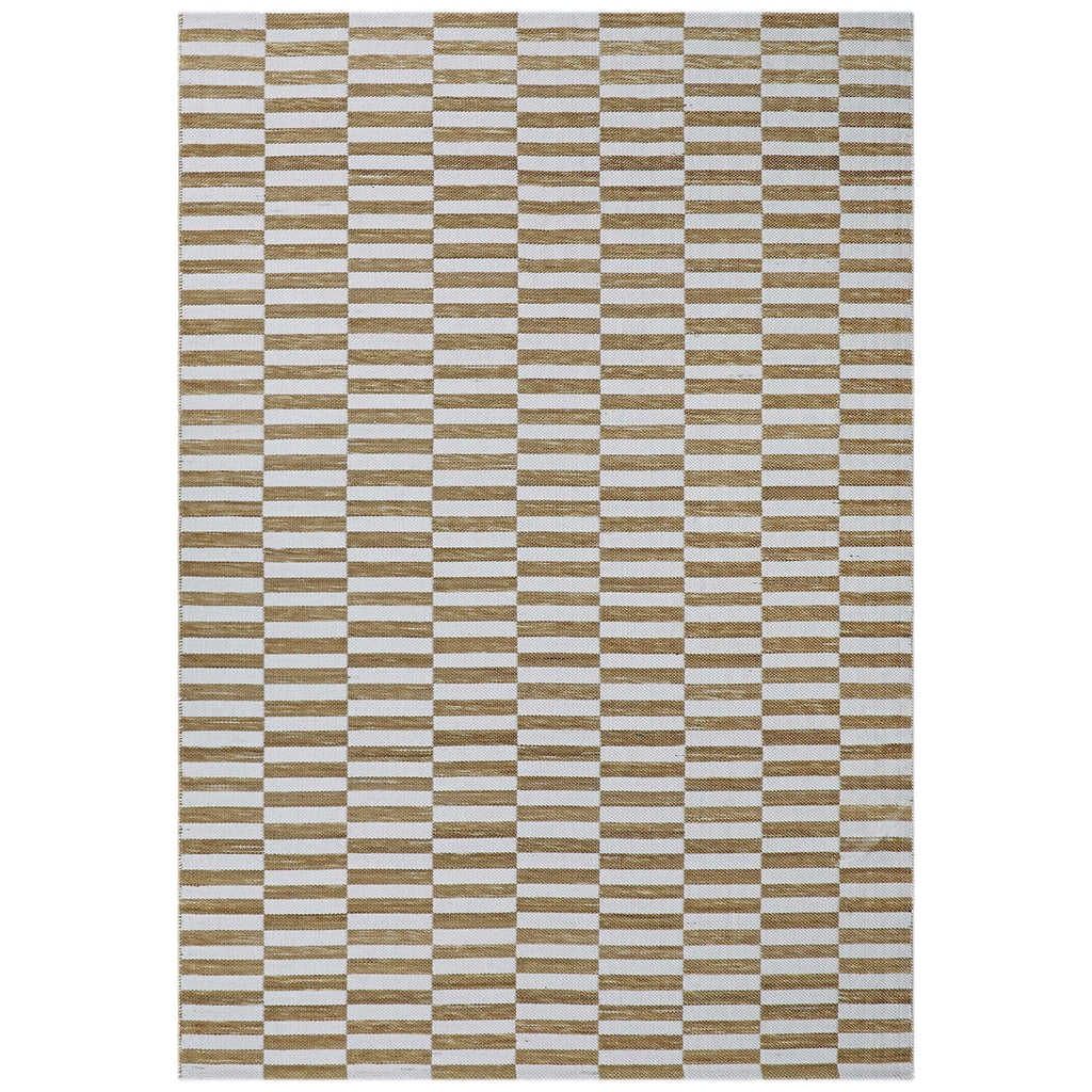 Alfombra 120x180cm Rila blanco/beige