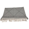 Alfombra 160x230cm Boho rombos BN