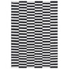 Alfombra 180x270cm Rila blanco/negro
