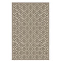Alfombra exterior PP 150x200cm Negro/Beige
