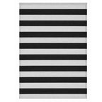 Alfombra exterior PP 200x300cm rayas BN