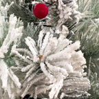 Árbol navidad nevado 150cm 464 ramas