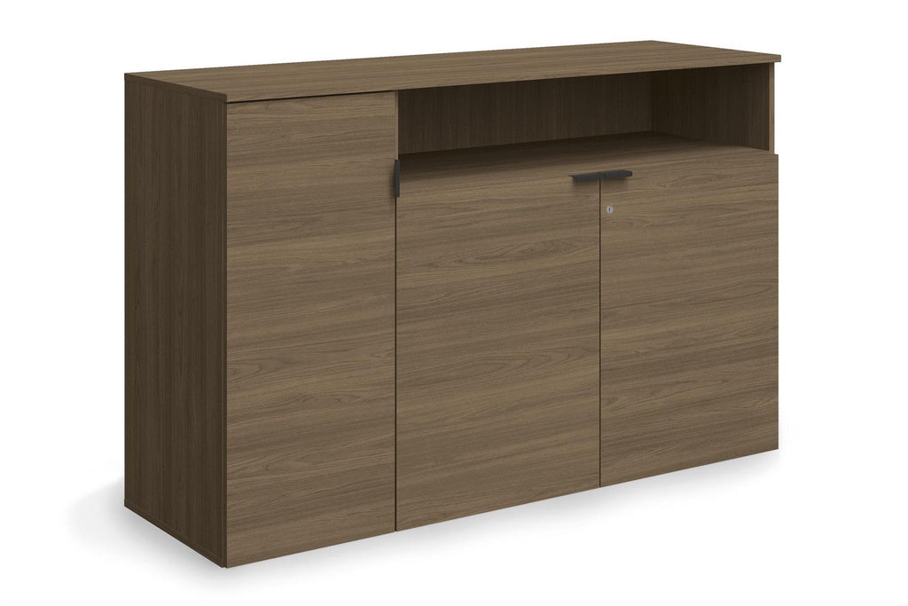 Archivador Toledo 3 puertas 136x45x88 café