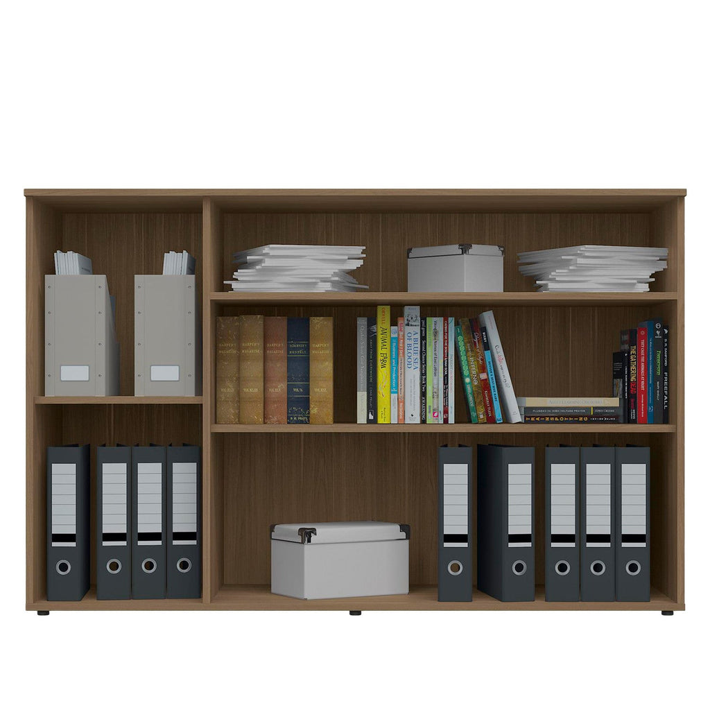 Archivador Toledo 3 puertas 136x45x88 café