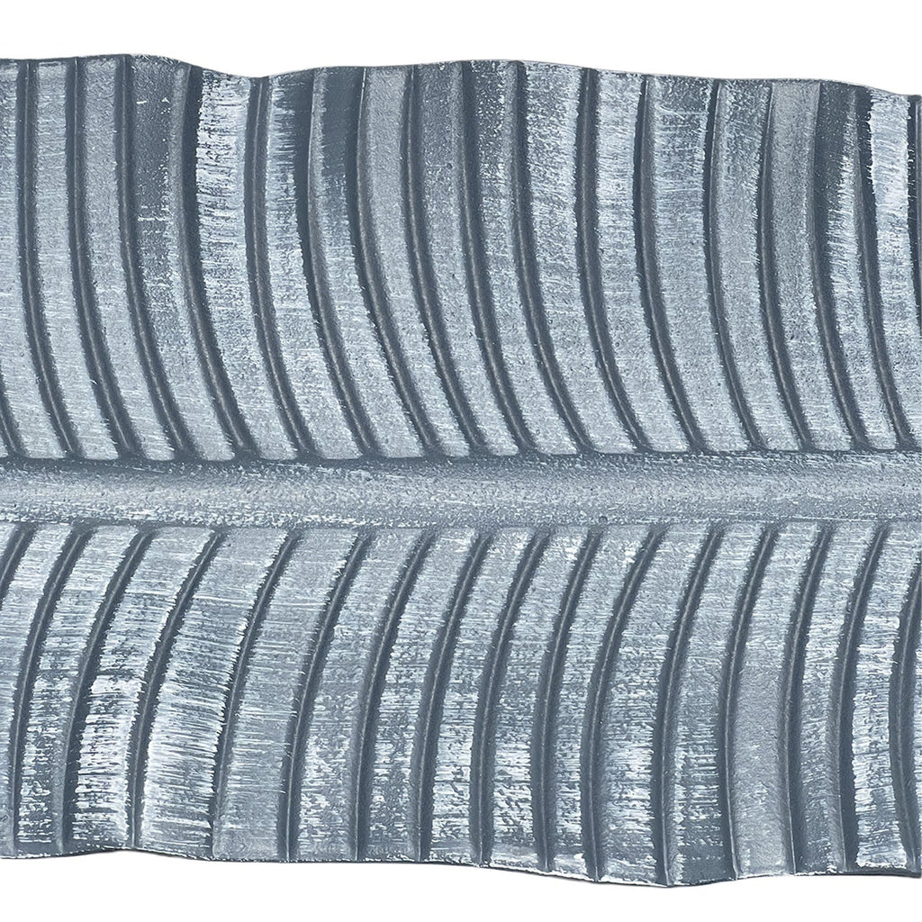 Bandeja hoja ondas 47x16cm plástica gris