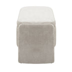 Banqueta con almacenaje Orsay gris