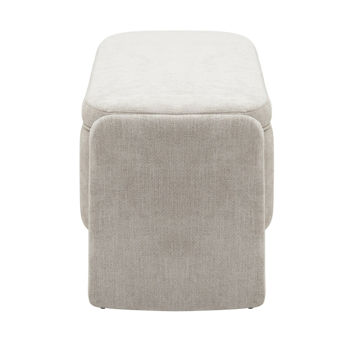 Banqueta con almacenaje Orsay gris