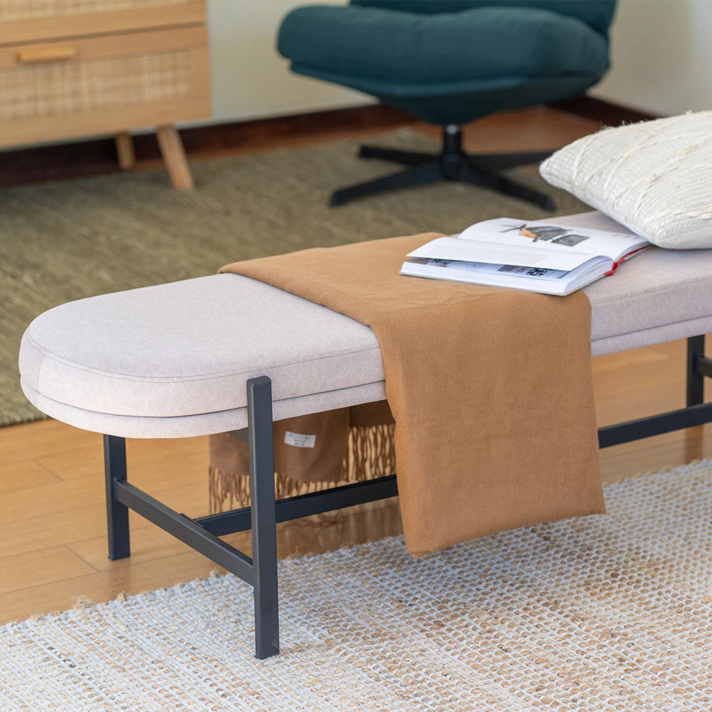 Banqueta Jacob beige