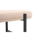 Banqueta Jacob beige