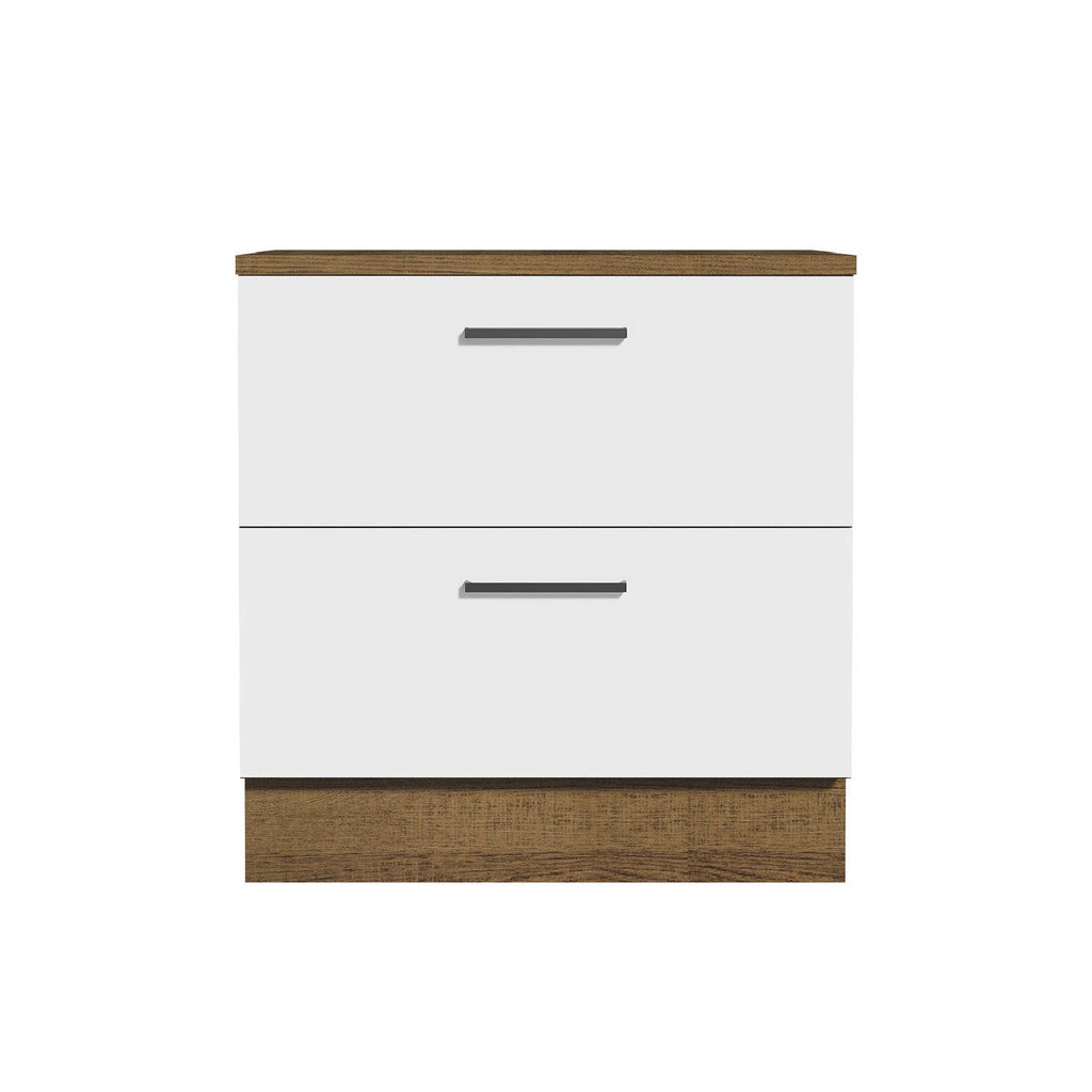 Base cocina Agata blanco 2 cajones 80cm