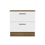 Base cocina Agata blanco 2 cajones 80cm