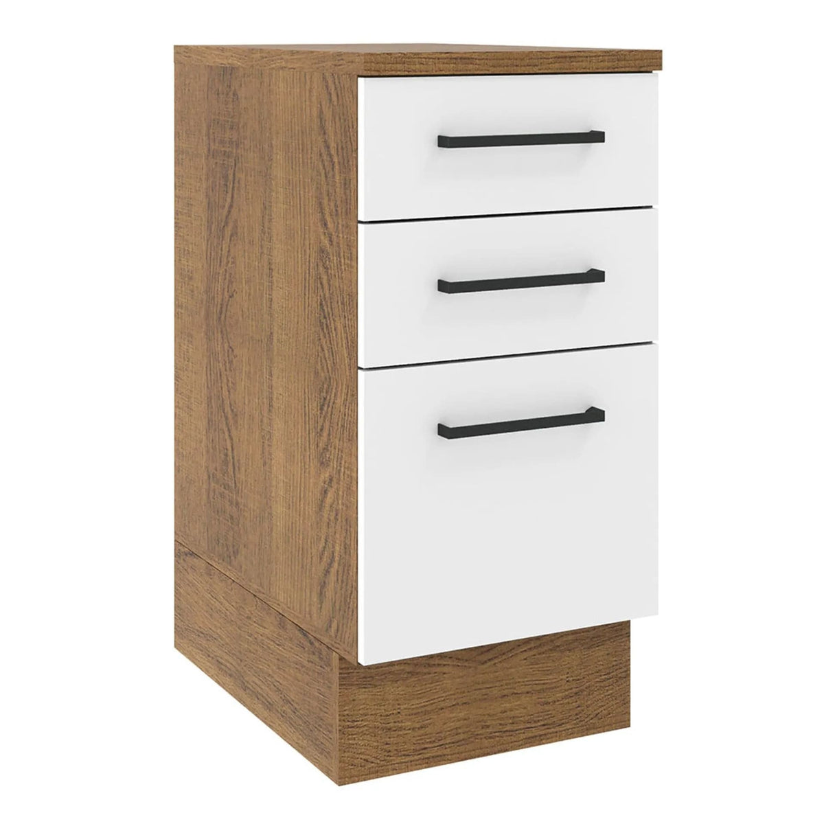 Base cocina Agata blanco 3 cajones 40cm