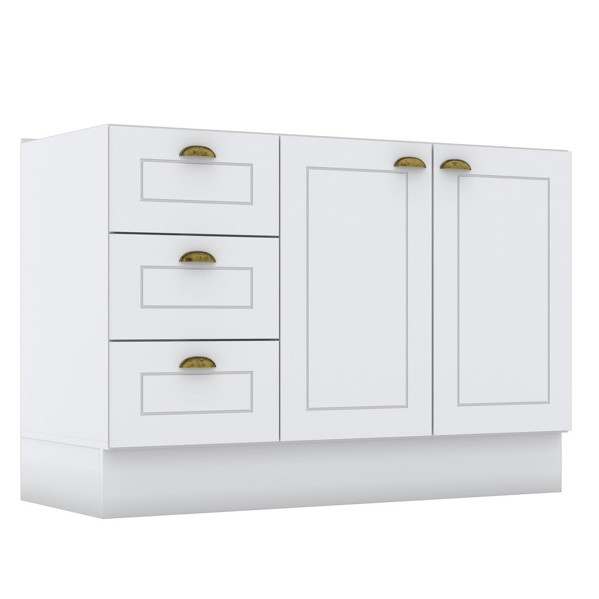 Base cocina Americana blanco 120cm