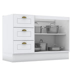 Base cocina Americana blanco 120cm