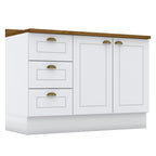 Base cocina Americana blanco 120cm