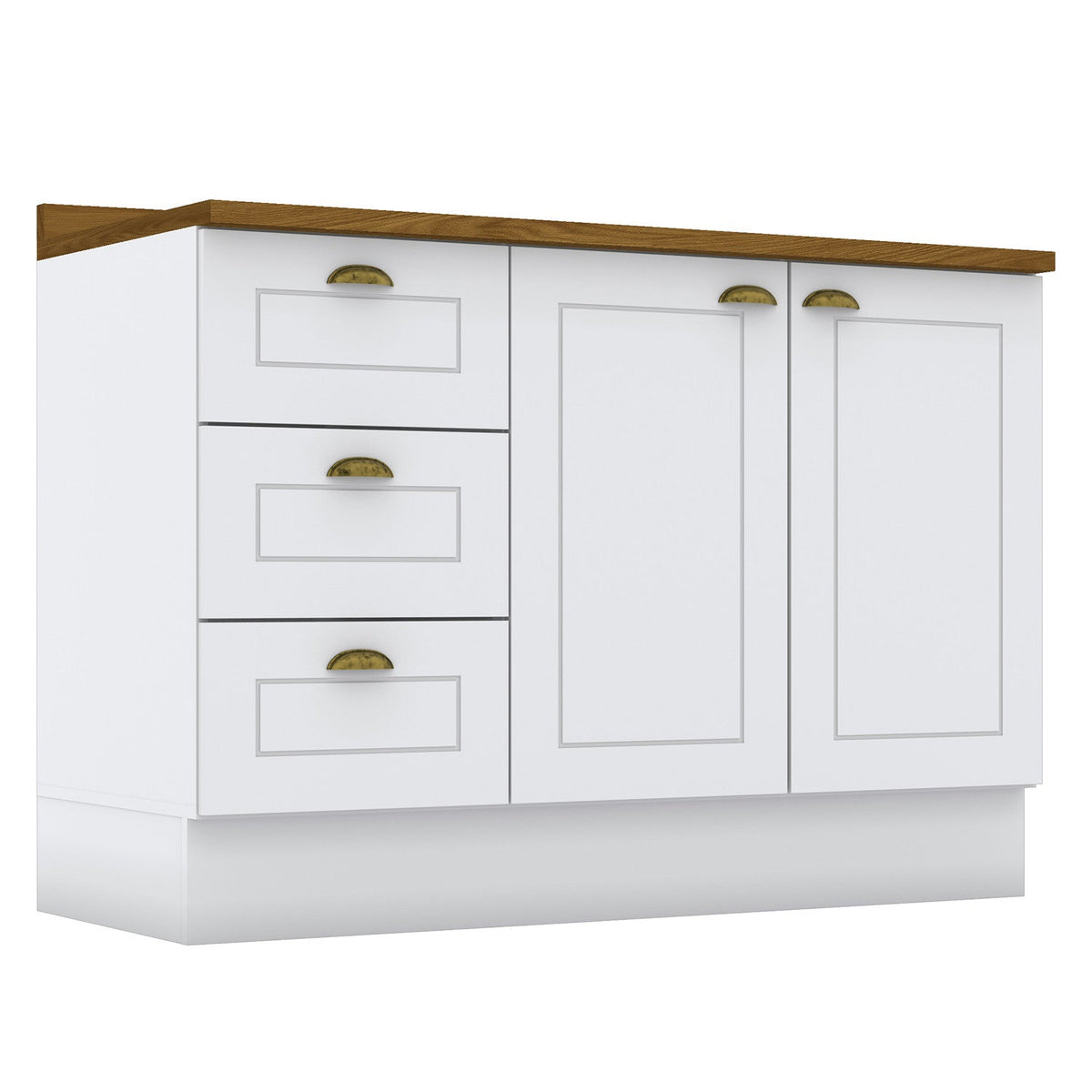Base cocina Americana blanco 120cm
