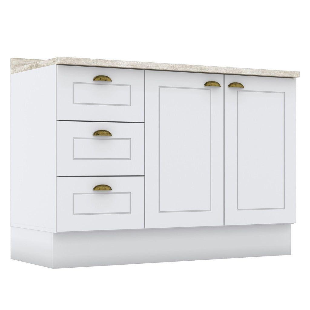 Base cocina Americana blanco 120cm