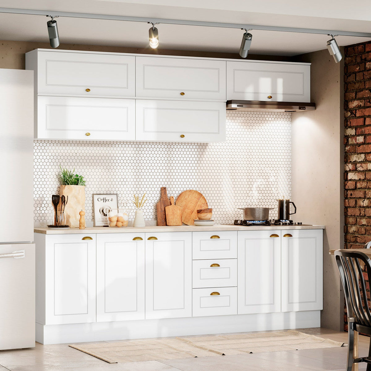 Base cocina Americana blanco 40cm