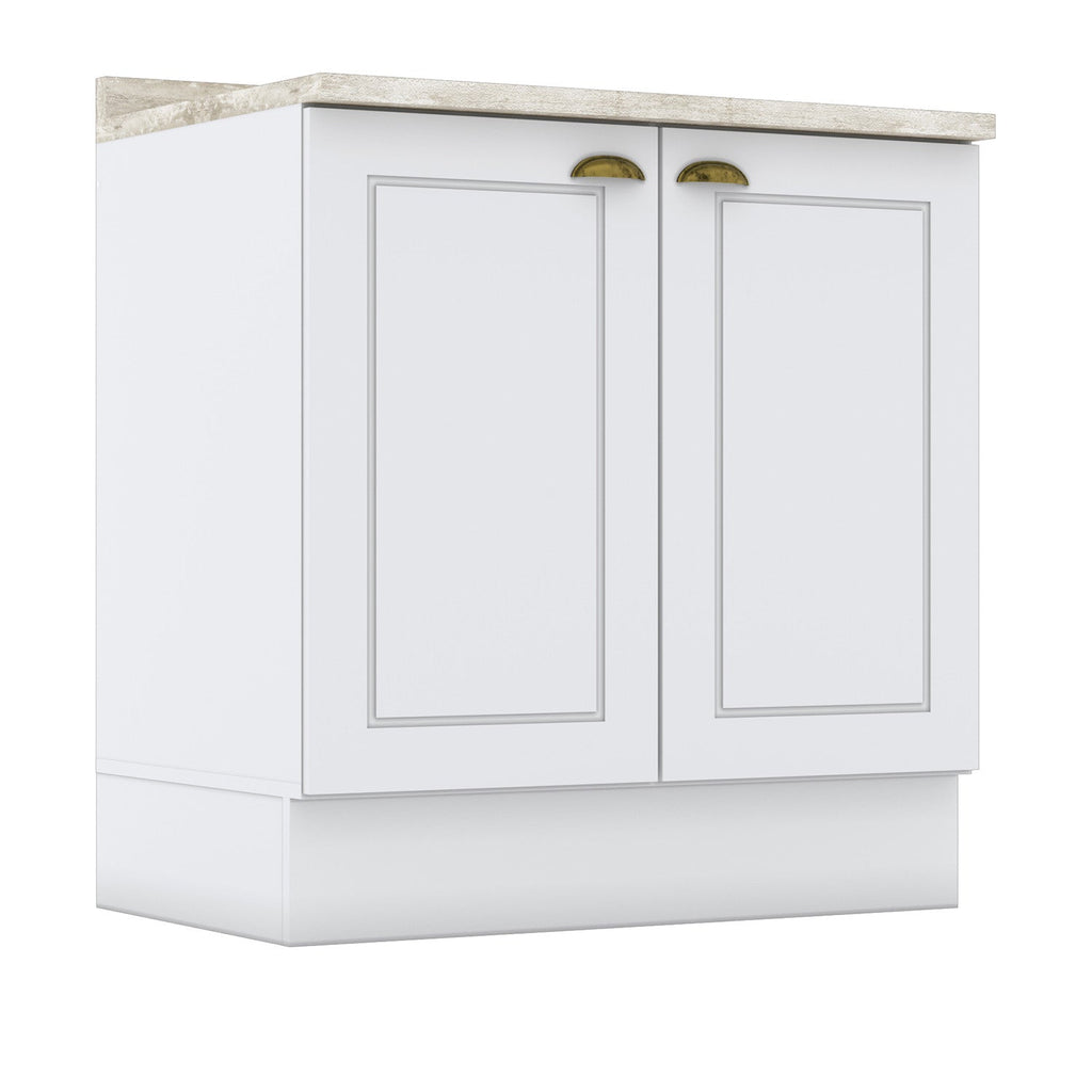 Base cocina Americana blanco 80cm