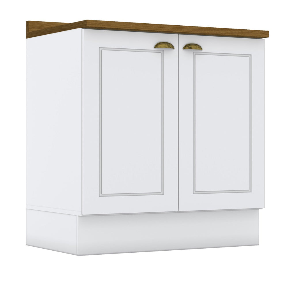 Base cocina Americana blanco 80cm