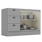 Base cocina Americana gris 120cm