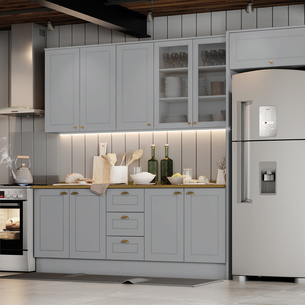 Base cocina Americana gris 80cm