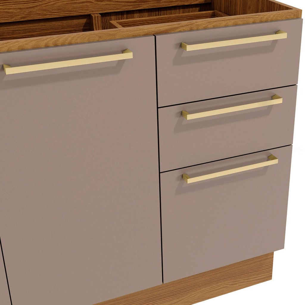 Base cocina Botanic gris 2 puertas 120cm