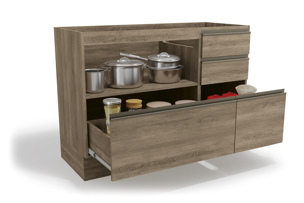 Base cocina Maxxi café 4 cajones 120cm