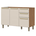 Base cocina Requinte 3 puertas 2 cajones 120cm
