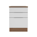 Base cocina Stella blanco 3 cajones 60cm